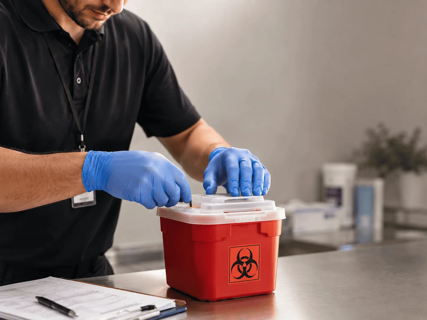 Why choose Sharps Waste Disposal in Rapid River, MI